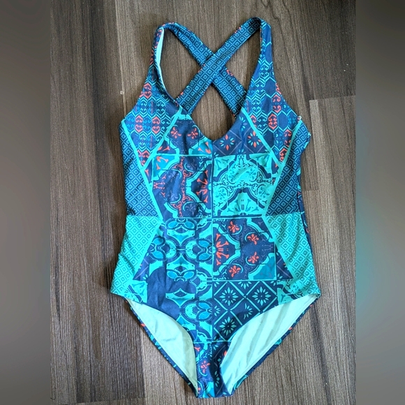 PrAna women's one piece swimsuit size medium - Picture 1 of 3